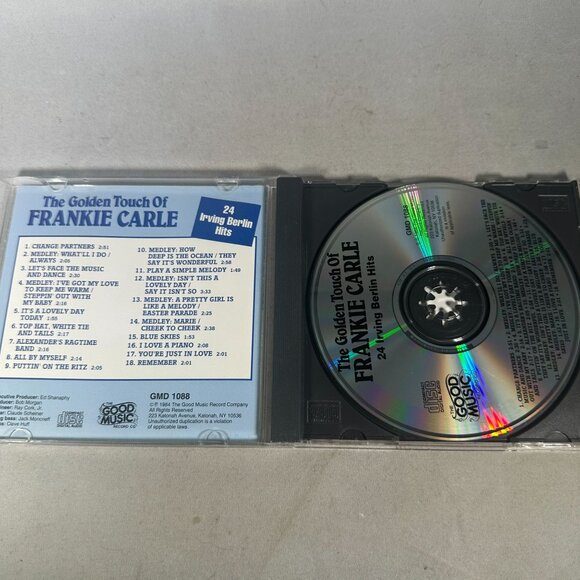 The Golden Touch Of Frankie Carle CD 24 Irving Berlin Hits GMD 1088 Good Music - Picture 3 of 3